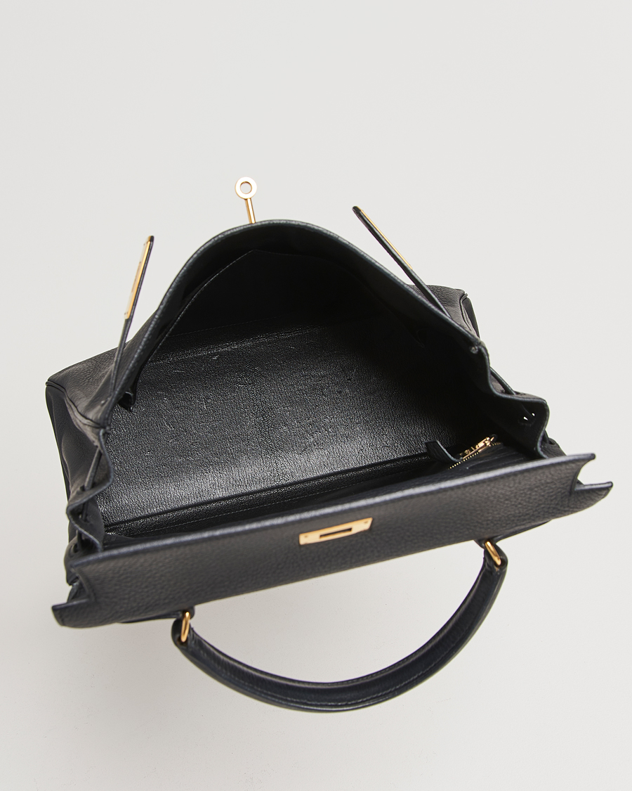 Herr | Pre-Owned & Vintage Bags | Hermès Pre-Owned | Kelly 32 Handbag Taurillon Leather Black