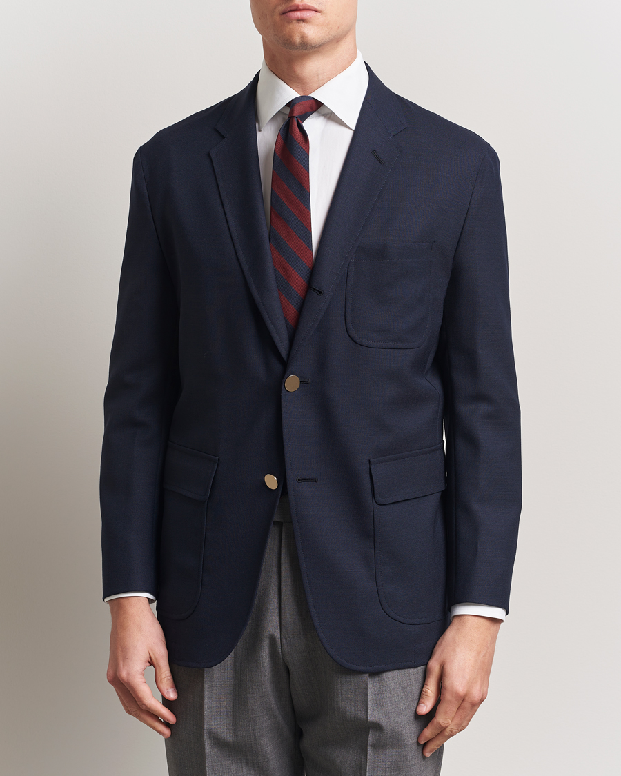 Herr | Kavajer | Kamakura Shirts | Unconstructed Ivy Blazer Navy