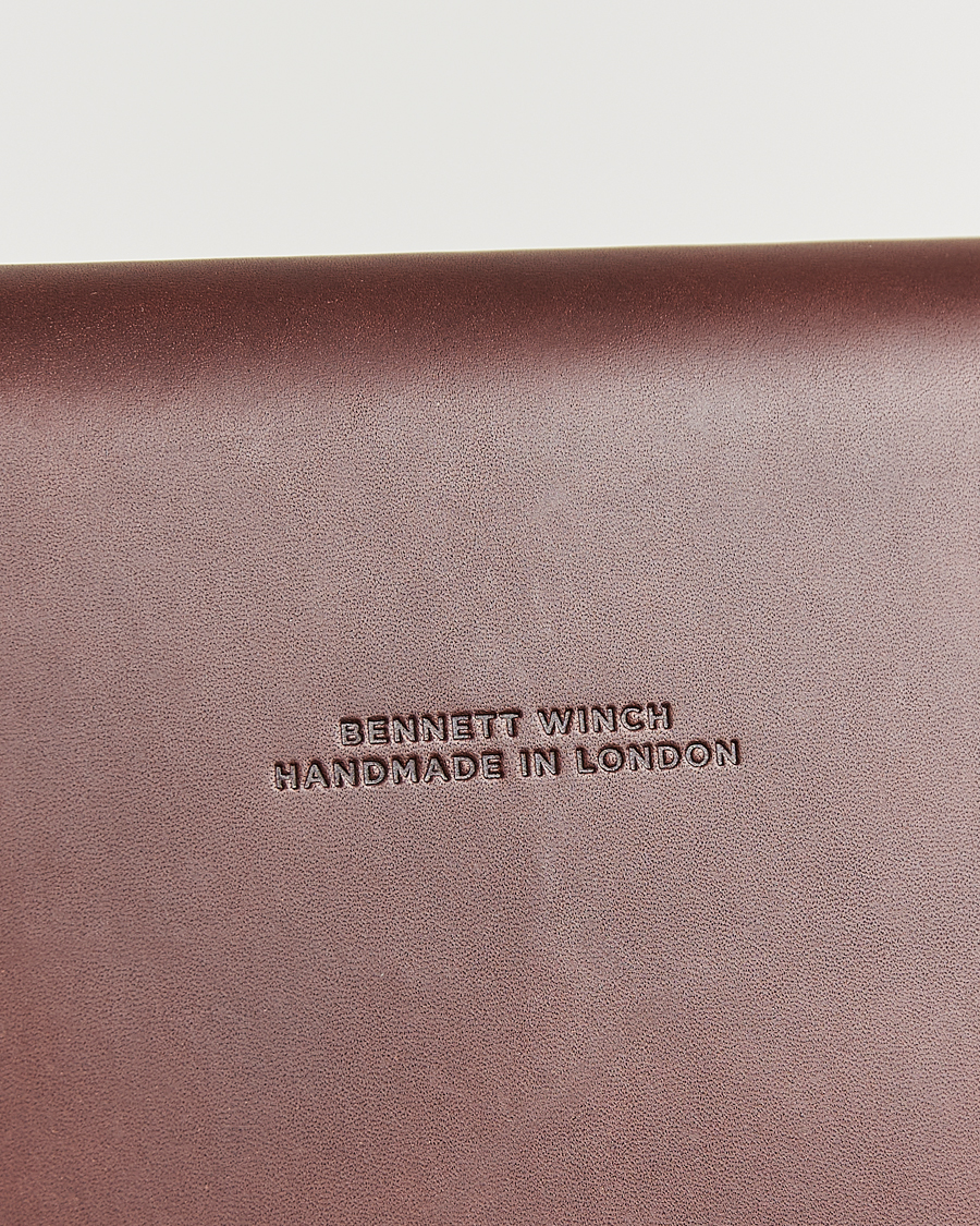Herr | Väskor | Bennett Winch | Large Leather Folio Brown
