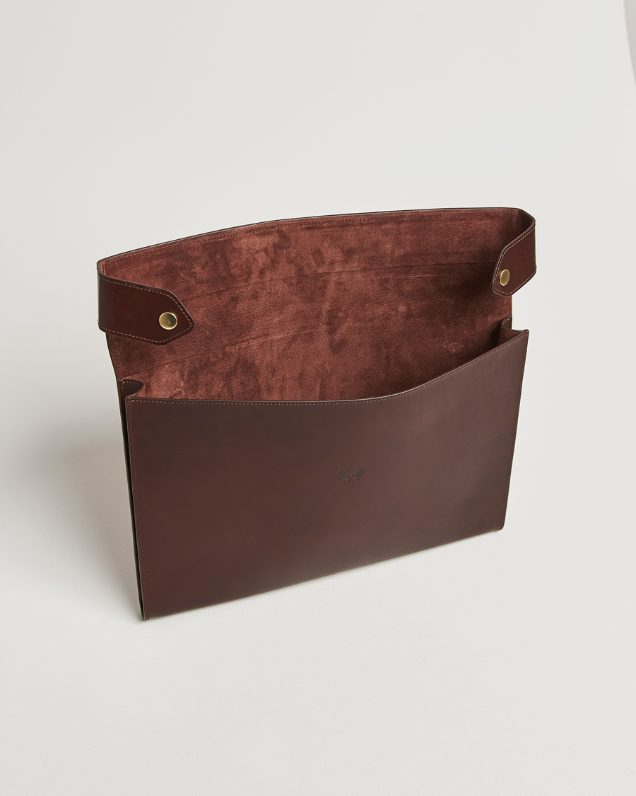 Herr | Väskor | Bennett Winch | Large Leather Folio Brown