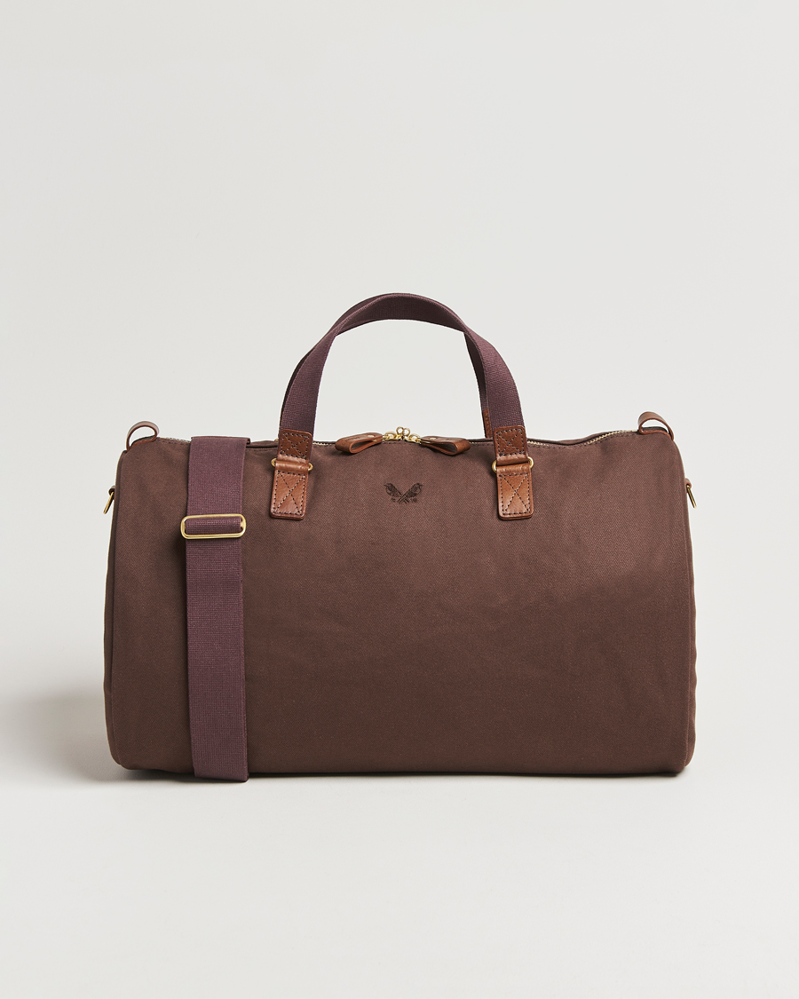 Herr | Väskor | Bennett Winch | Canvas Suit Carrier Holdall Chocolate