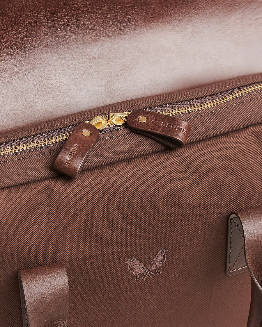 Herr | Väskor | Bennett Winch | Canvas Briefcase Chocolate