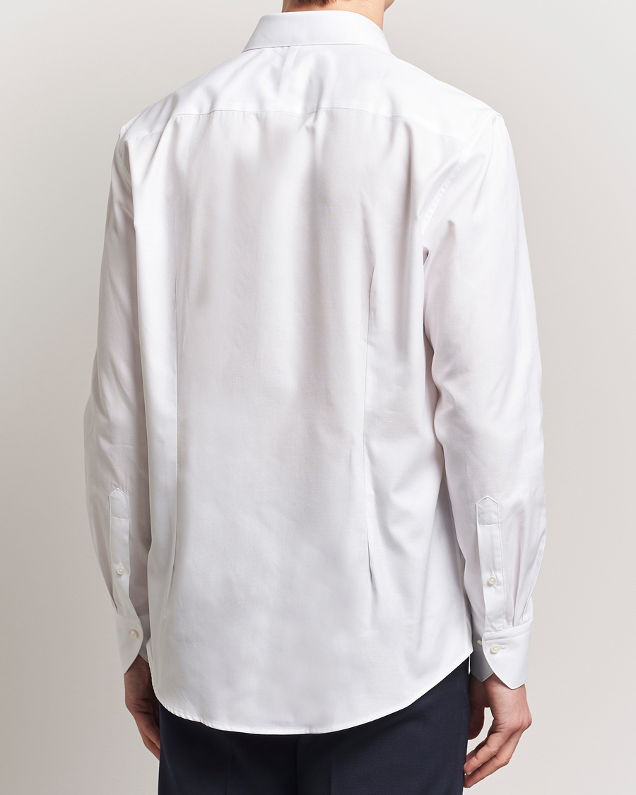 Herr | Skjortor | Stenströms | 1899 Cotton Royal Oxford Shirt White