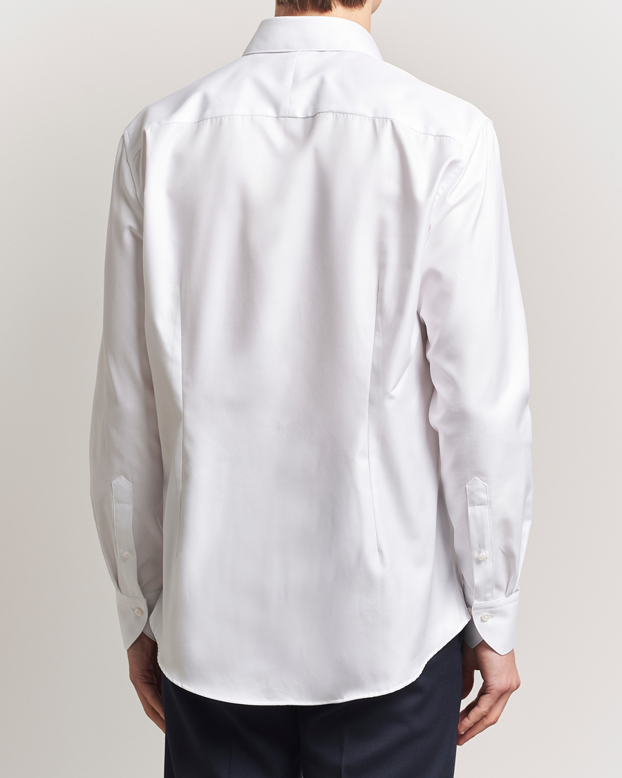 Herr | Skjortor | Stenströms | 1899 Cotton Twill Shirt White