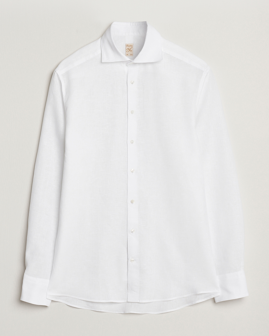 Herr | Skjortor | Stenströms | 1899 Linen Shirt White