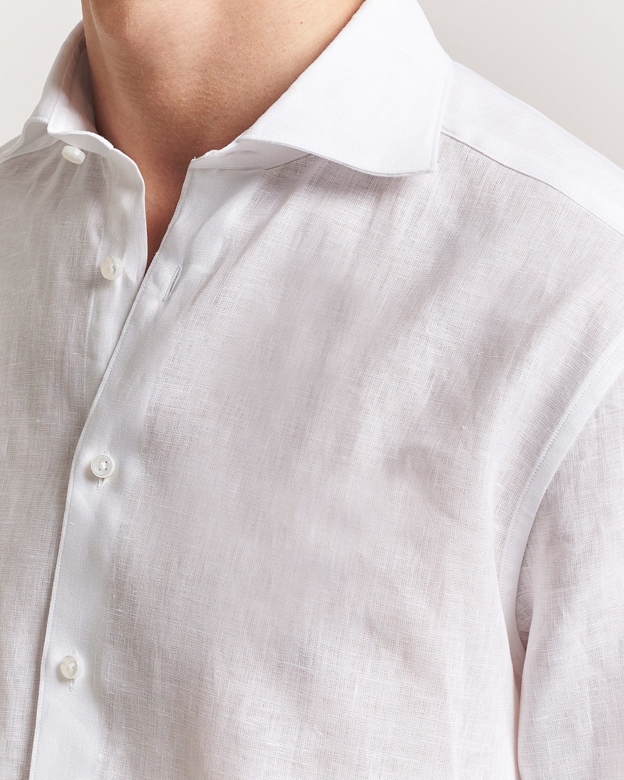Herr | Skjortor | Stenströms | 1899 Linen Shirt White