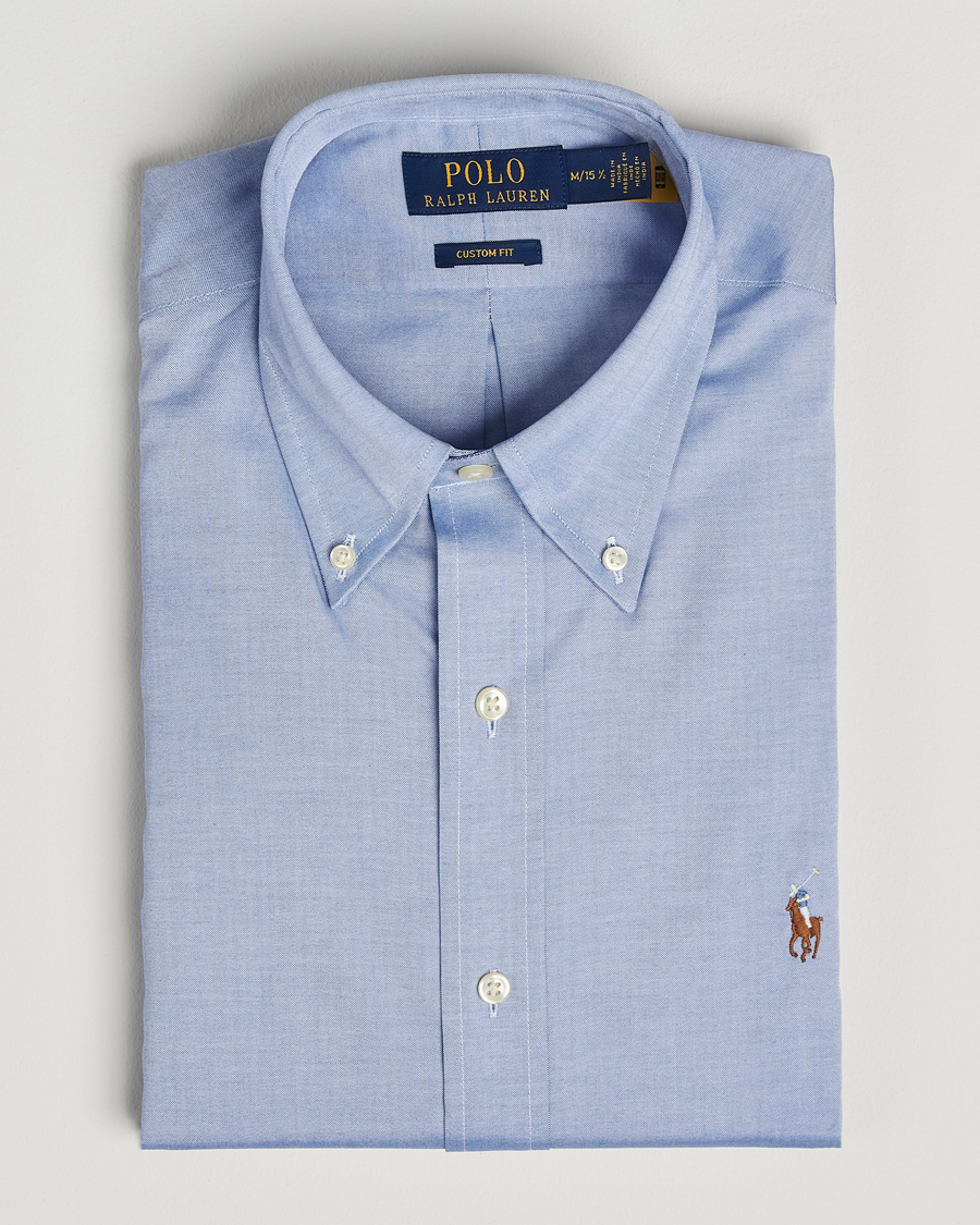 Herr | Skjortor | Polo Ralph Lauren | Custom Fit Oxford Dress Shirt True Blue