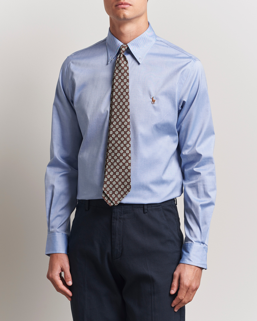 Herr | Skjortor | Polo Ralph Lauren | Custom Fit Oxford Dress Shirt True Blue