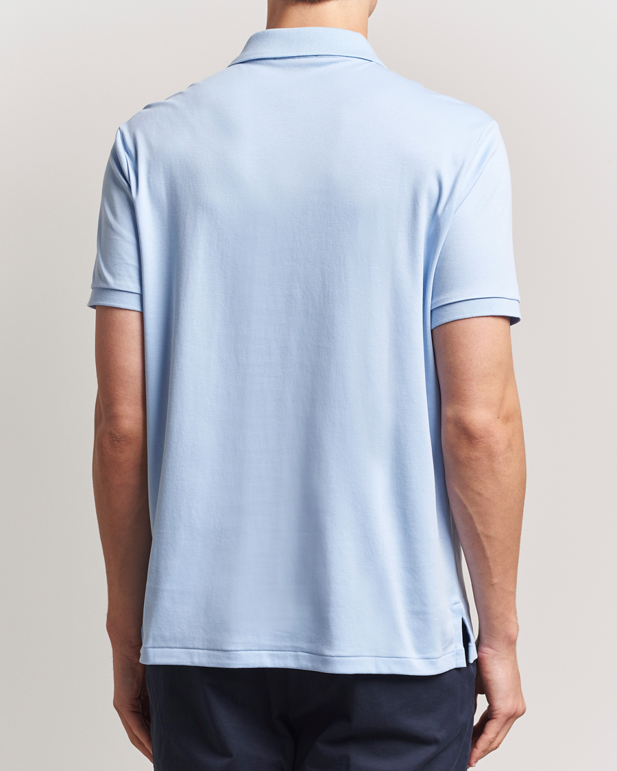Herr | Pikéer | Polo Ralph Lauren | Custom Slim Fit Cotton Polo Office Blue