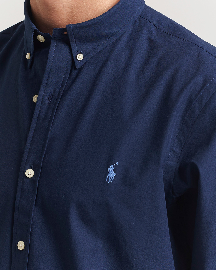 Herr | Skjortor | Polo Ralph Lauren | Slim Fit Poplin Shirt Newport Navy