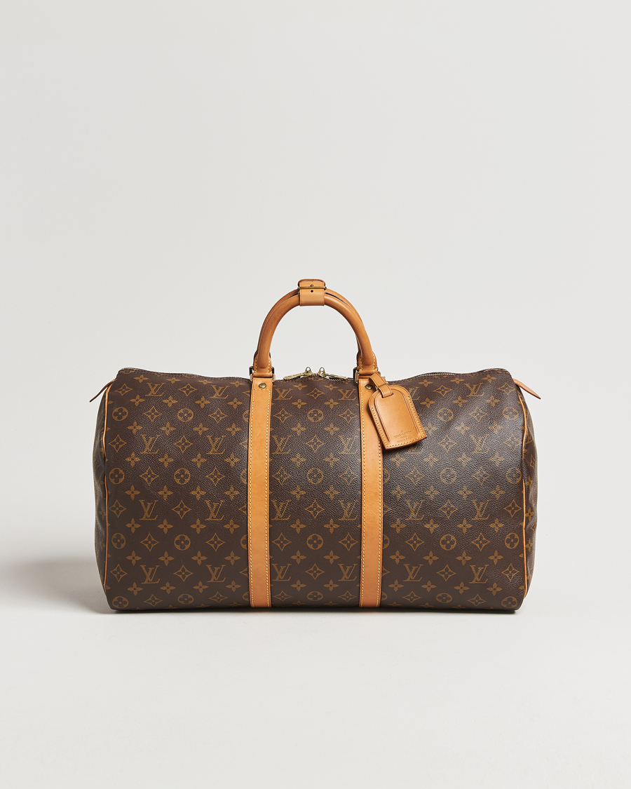 Herr | Pre-Owned & Vintage Bags | Louis Vuitton Pre-Owned | Keepall 50 Monogram
