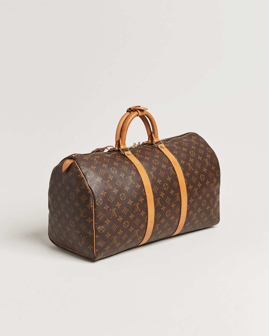 Herr | Pre-Owned & Vintage Bags | Louis Vuitton Pre-Owned | Keepall 50 Monogram