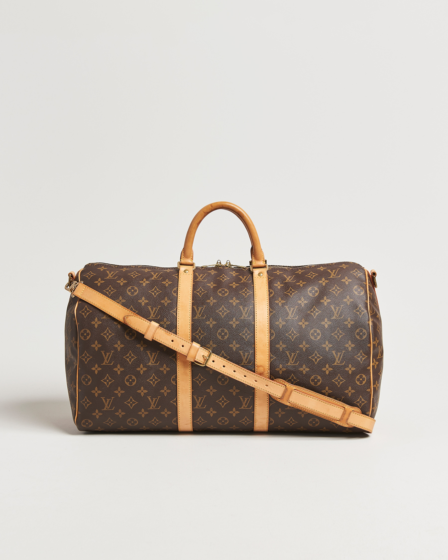 Herr | Pre-Owned & Vintage Bags | Louis Vuitton Pre-Owned | Keepall Bandoulière 50 Monogram