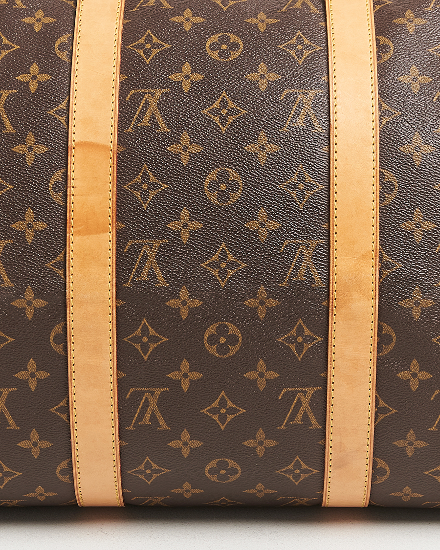 Herr | Pre-Owned & Vintage Bags | Louis Vuitton Pre-Owned | Keepall Bandoulière 50 Monogram