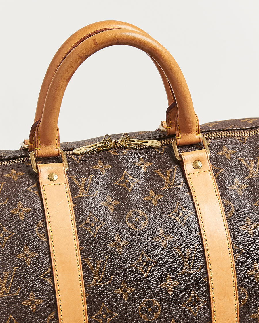 Herr | Pre-Owned & Vintage Bags | Louis Vuitton Pre-Owned | Keepall Bandoulière 50 Monogram