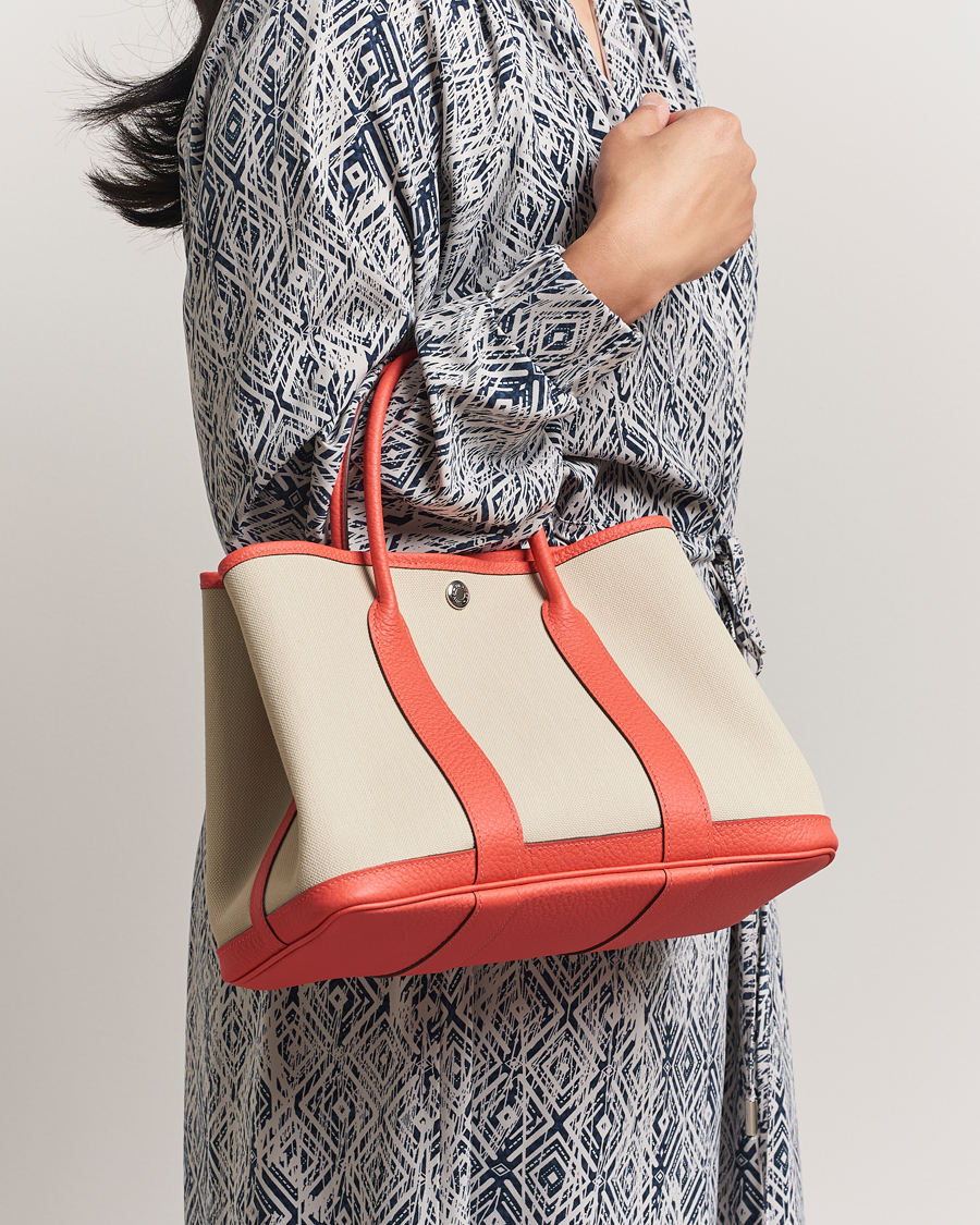 Herr | Pre-Owned & Vintage Bags | Hermès Pre-Owned | Garden Party 30 Canvas