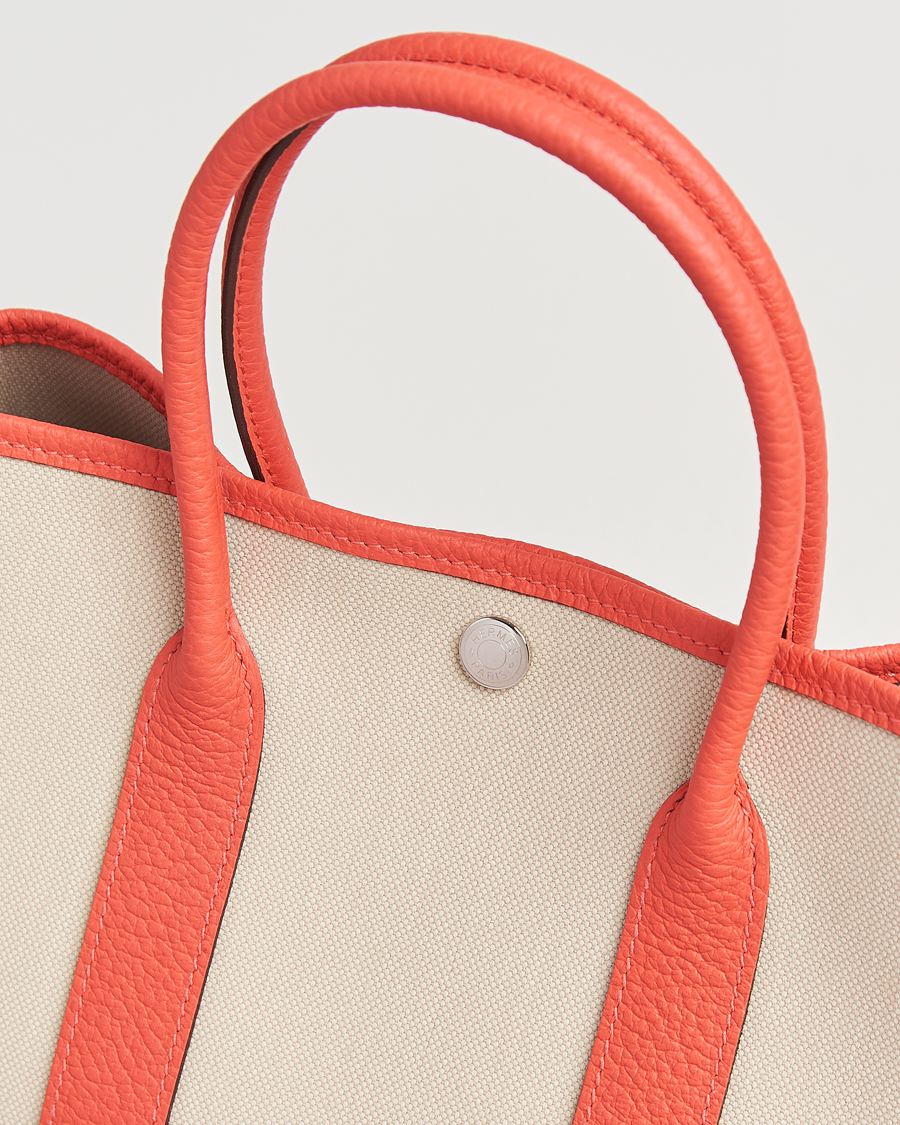 Herr | Pre-Owned & Vintage Bags | Hermès Pre-Owned | Garden Party 30 Canvas