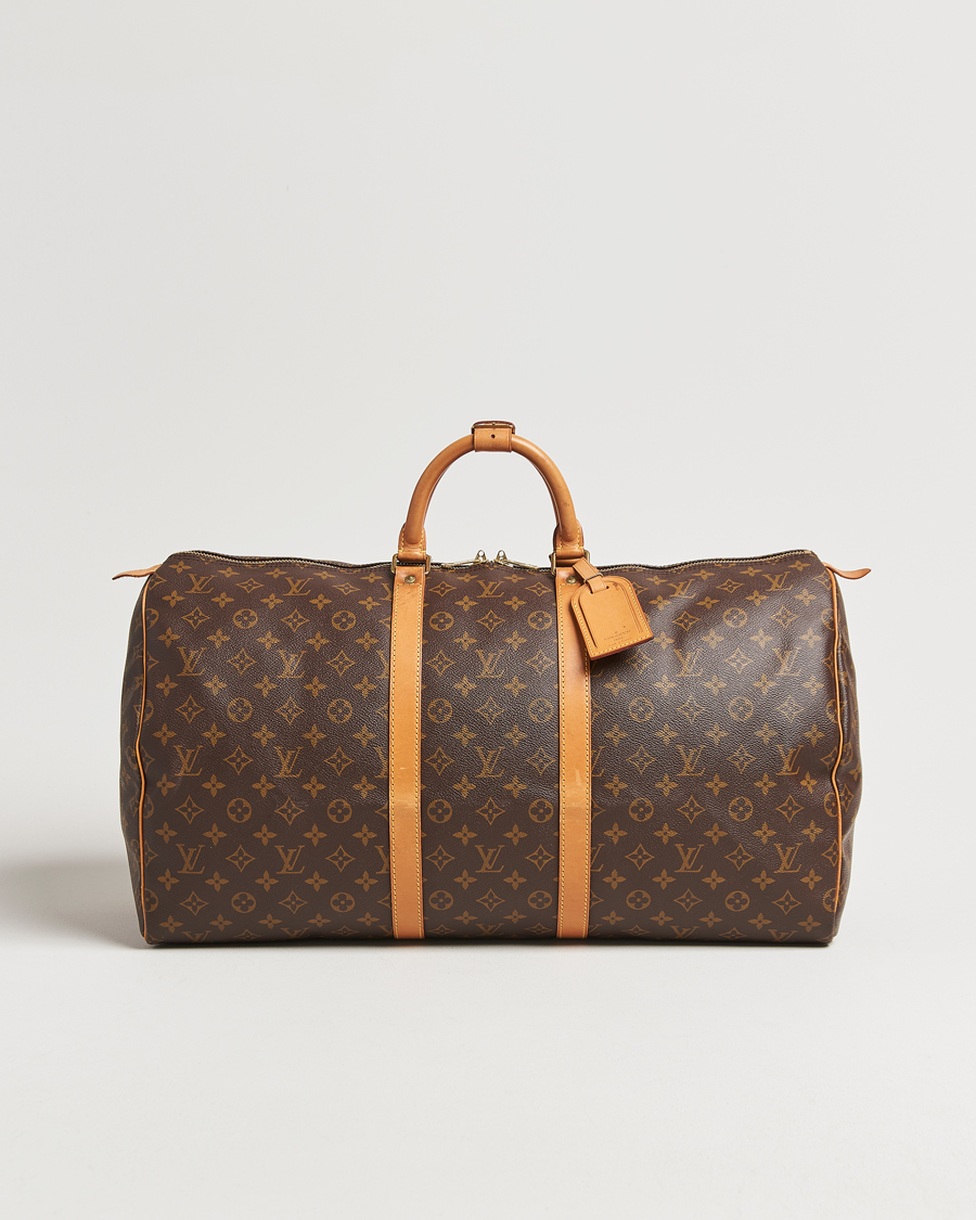Herr | Pre-Owned & Vintage Bags | Louis Vuitton Pre-Owned | Keepall 55 Monogram