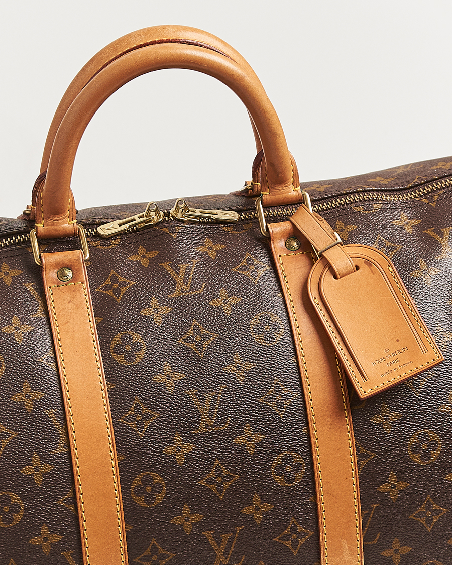 Herr | Pre-Owned & Vintage Bags | Louis Vuitton Pre-Owned | Keepall 55 Monogram