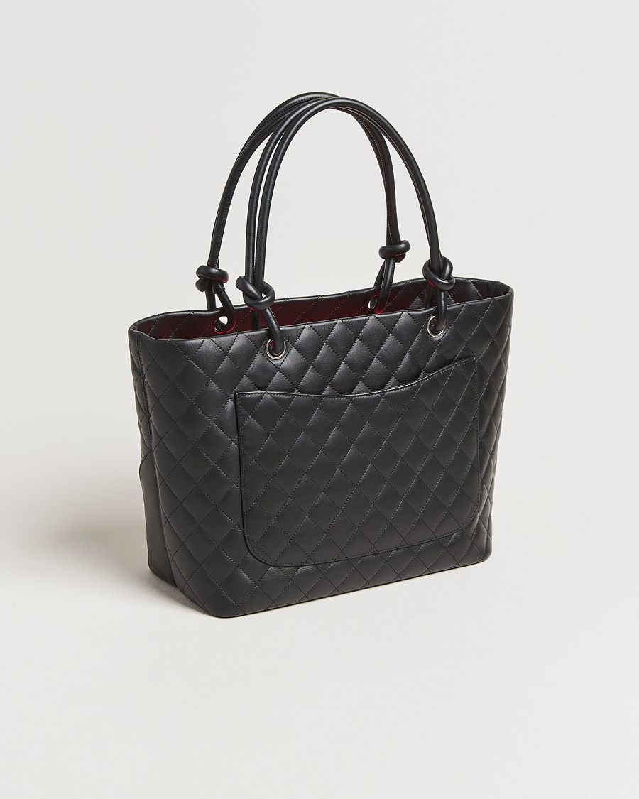 Herr | Gifts for Her | Chanel Pre-Owned | Cambon Ligne Tote Bag Medium Black