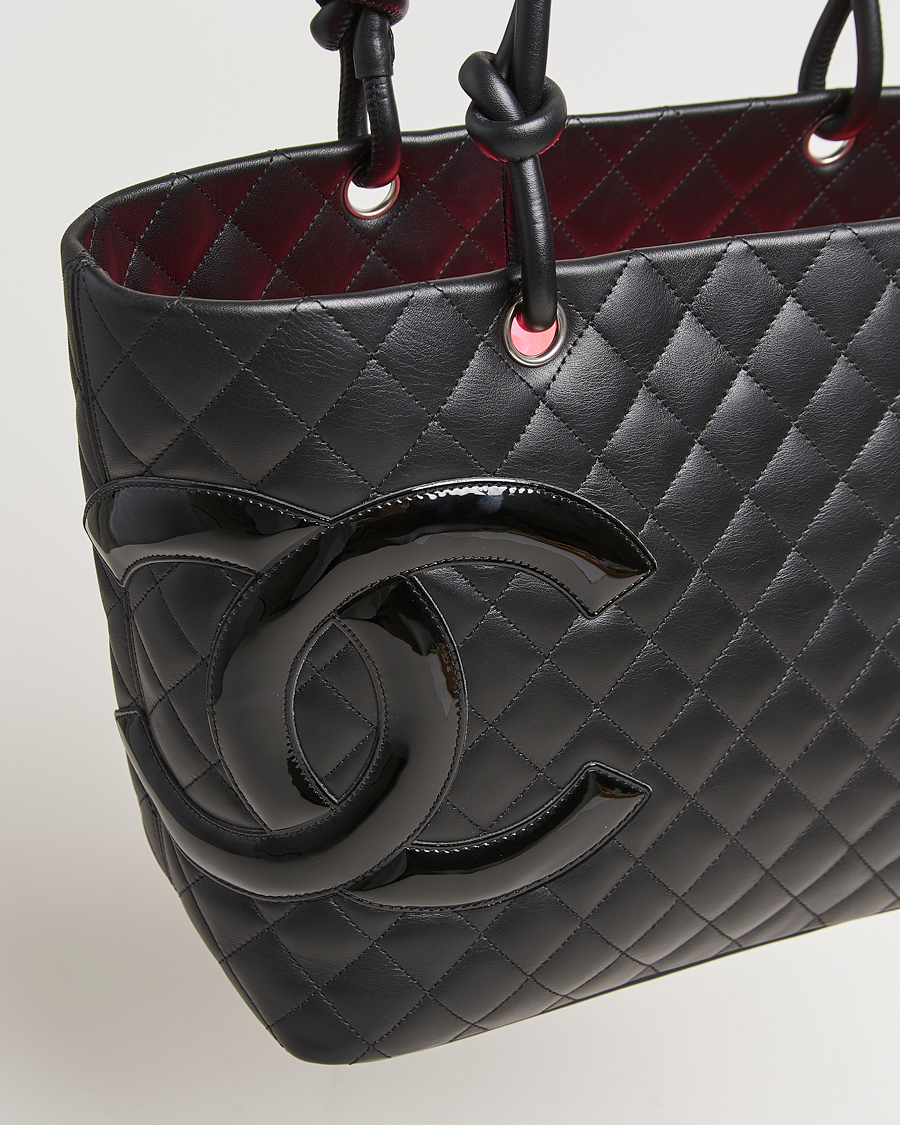 Herr | Gifts for Her | Chanel Pre-Owned | Cambon Ligne Tote Bag Medium Black