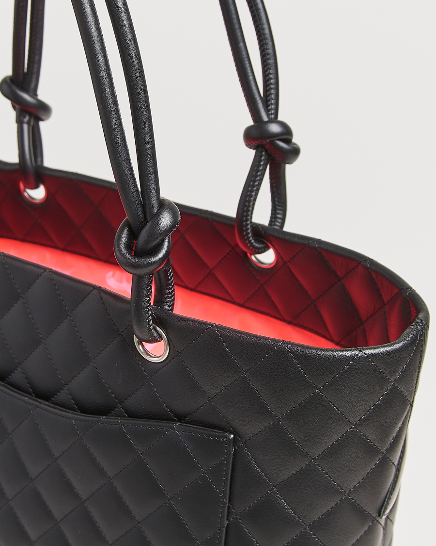 Herr | Gifts for Her | Chanel Pre-Owned | Cambon Ligne Tote Bag Medium Black