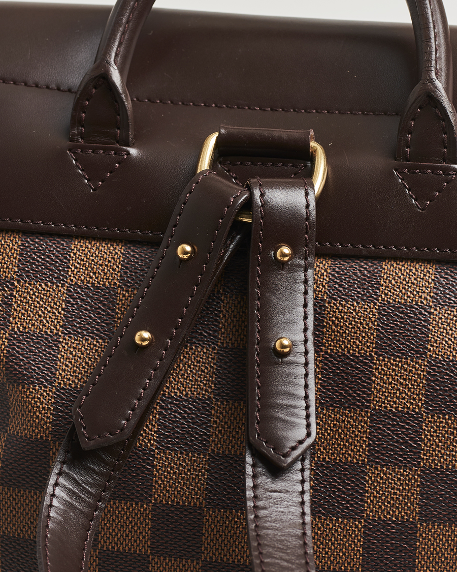 Herr | Pre-Owned & Vintage Bags | Louis Vuitton Pre-Owned | Soho Backpack Damier Ebene