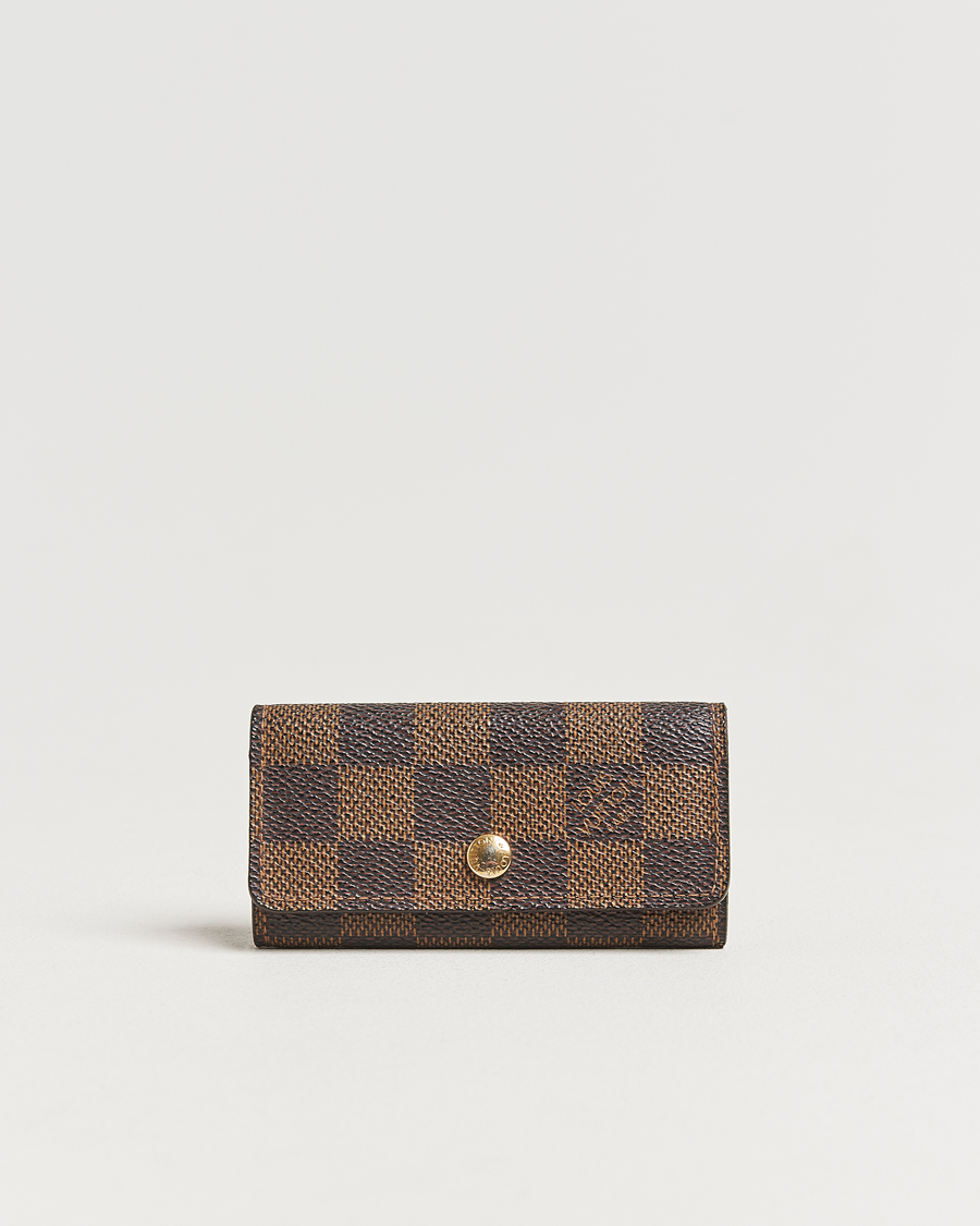 Herr | Pre-Owned & Vintage Bags | Louis Vuitton Pre-Owned | Key Holder Damier Ebene