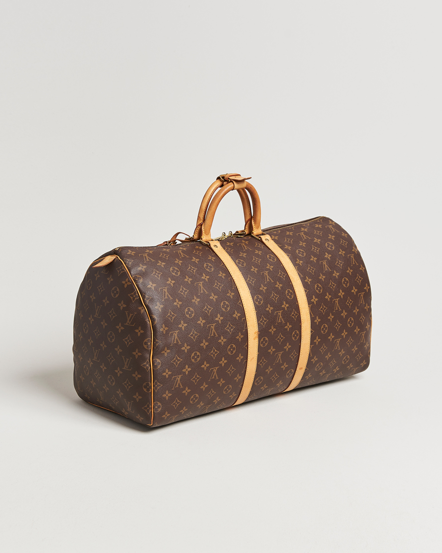 Herr | Pre-Owned & Vintage Bags | Louis Vuitton Pre-Owned | Keepall 55 Monogram