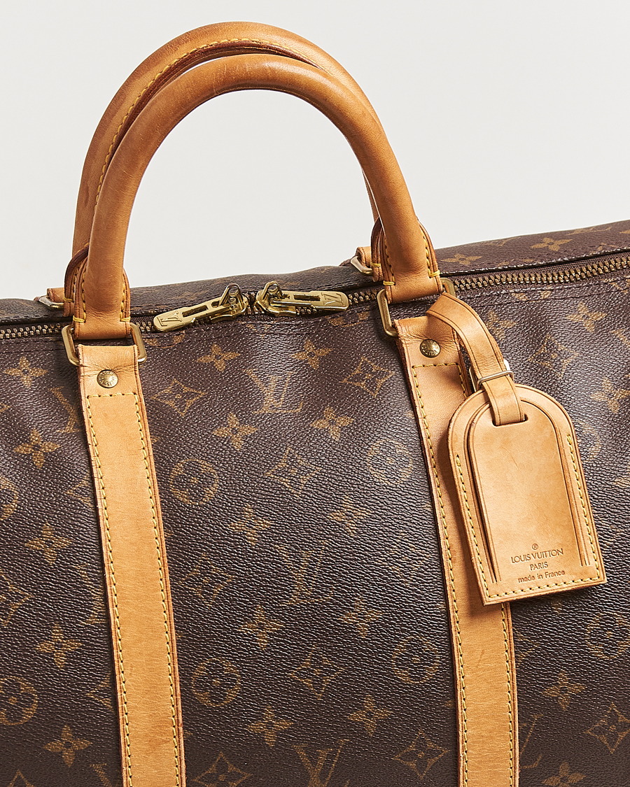 Herr | Pre-Owned & Vintage Bags | Louis Vuitton Pre-Owned | Keepall 55 Monogram