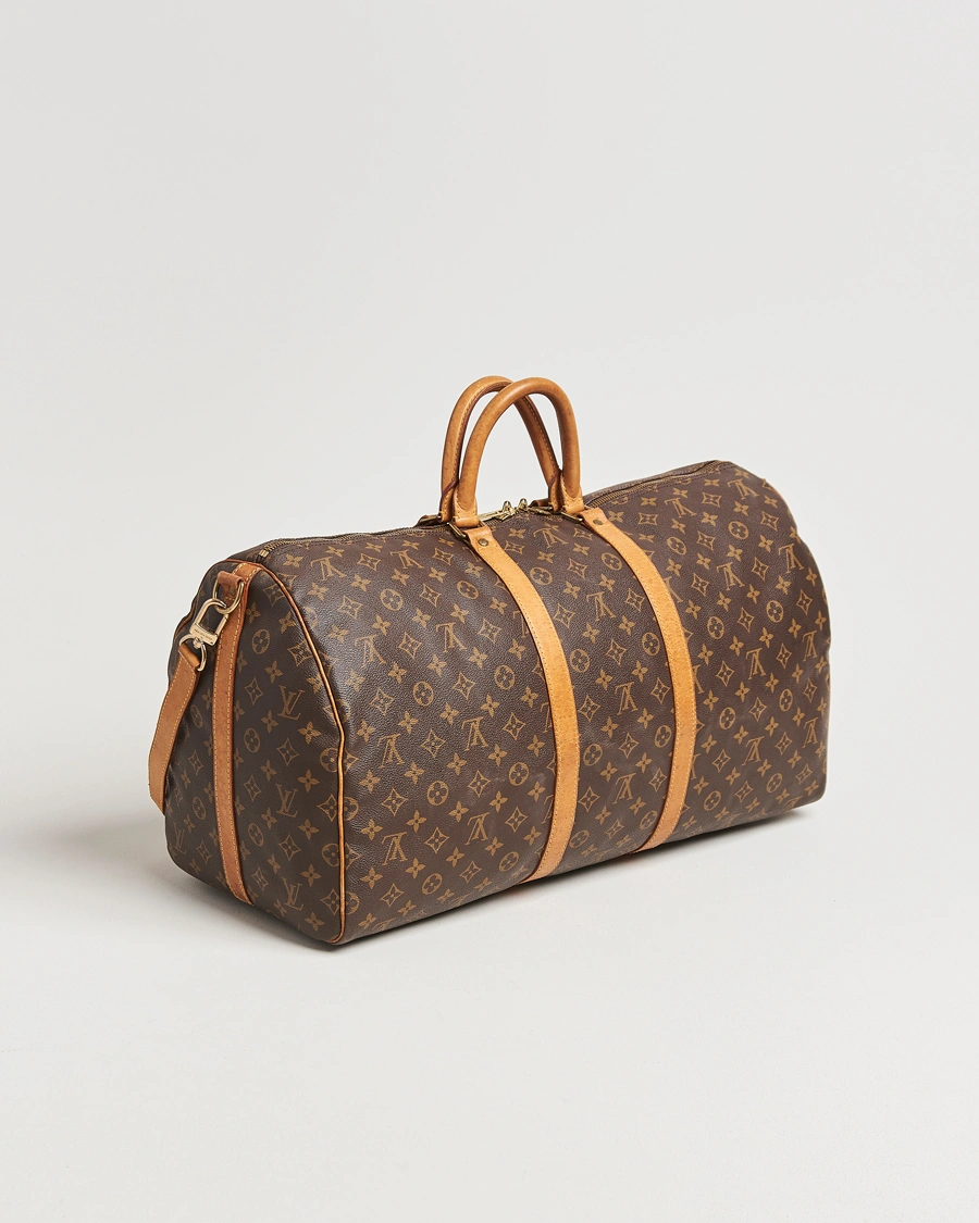 Herr | Pre-Owned & Vintage Bags | Louis Vuitton Pre-Owned | Keepall Bandoulière 55 Monogram