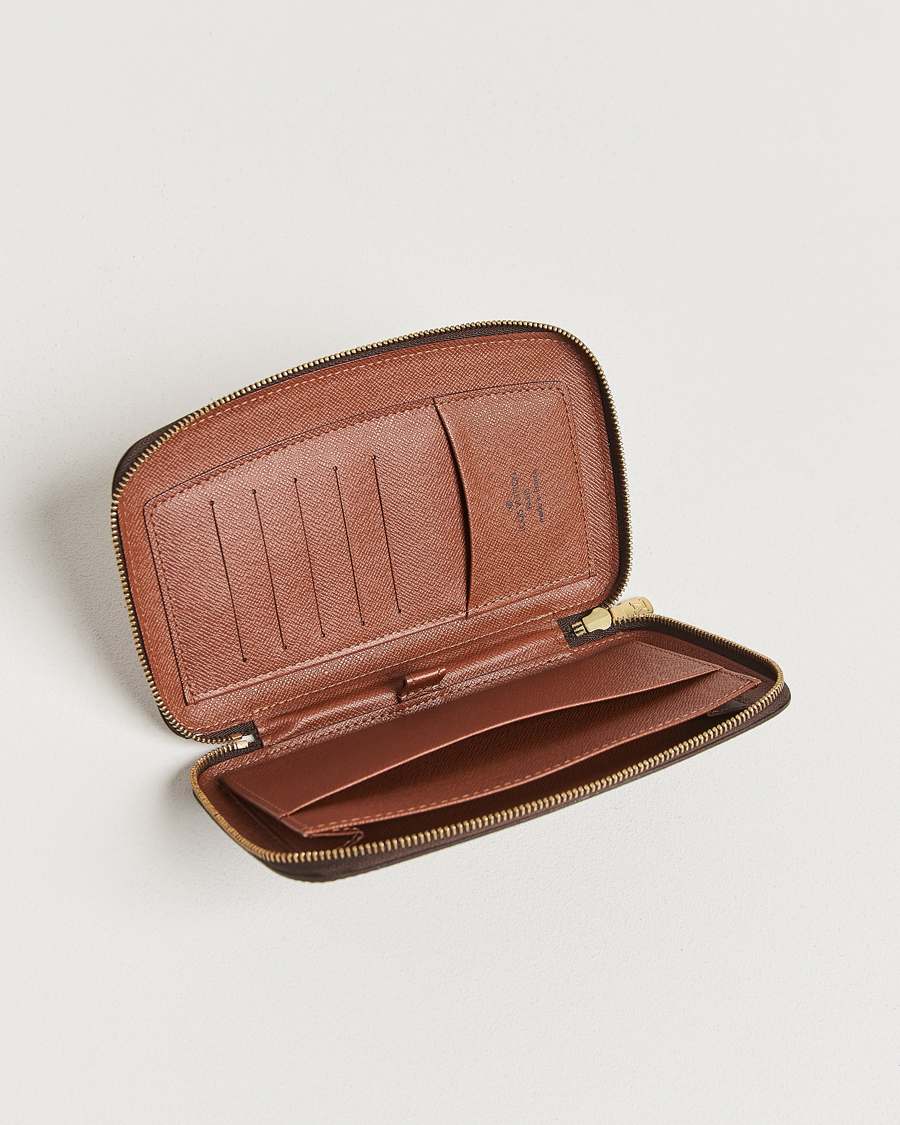 Herr | Pre-Owned & Vintage Bags | Louis Vuitton Pre-Owned | Zip Around Wallet Monogram