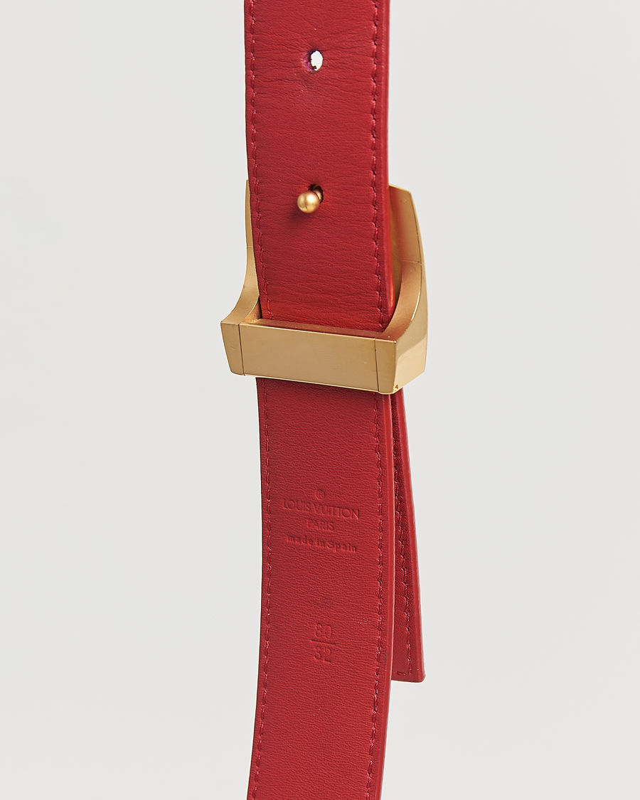 Herr | Louis Vuitton Pre-Owned Monogram Multicolor Reversible Canvas Belt | Louis Vuitton Pre-Owned | Monogram Multicolor Reversible Canvas Belt