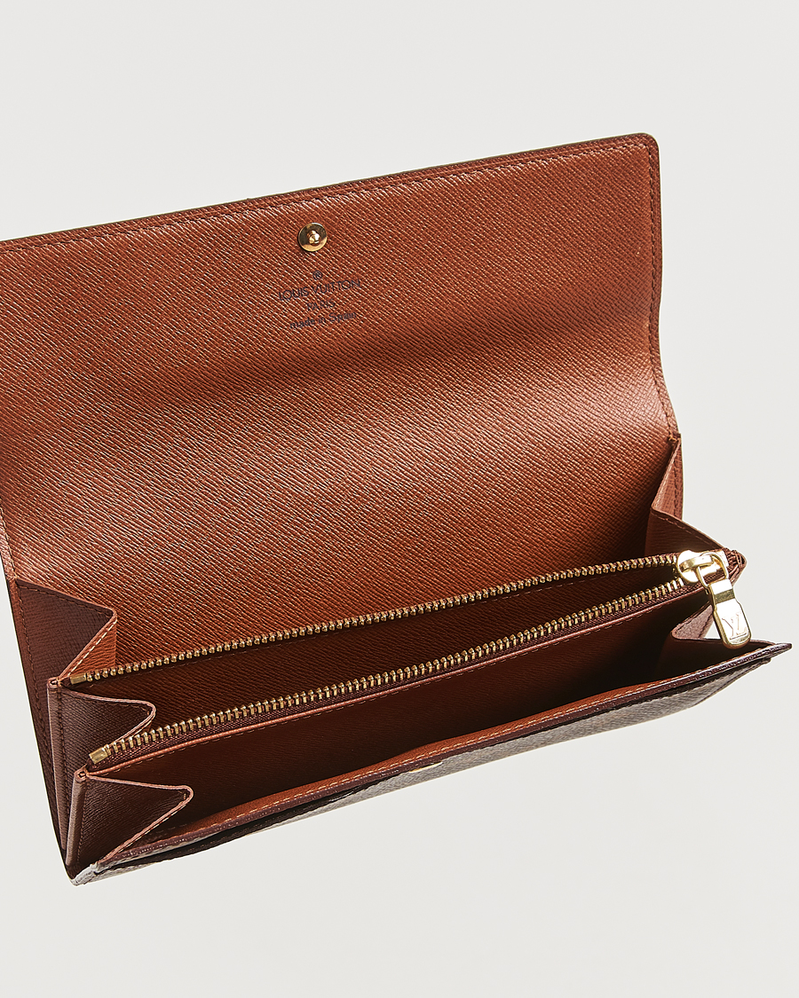 Herr | Louis Vuitton Pre-Owned Pochette Porte Monnaie Credit Wallet Monogram | Louis Vuitton Pre-Owned | Pochette Porte Monnaie Credit Wallet Monogram