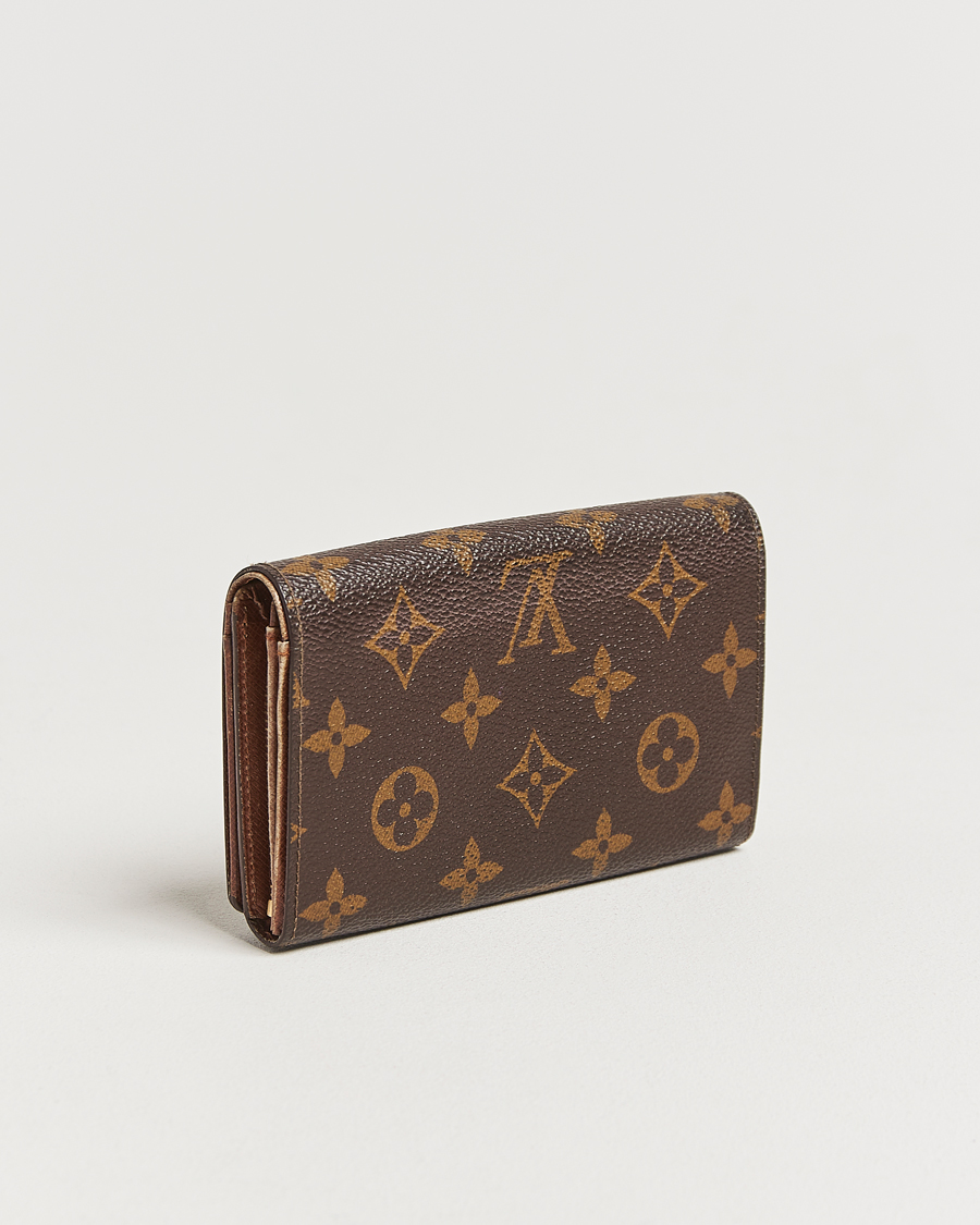 Herr | Louis Vuitton Pre-Owned Porte Monnaie Billets Trésor Wallet Monogram | Louis Vuitton Pre-Owned | Porte Monnaie Billets Trésor Wallet Monogram