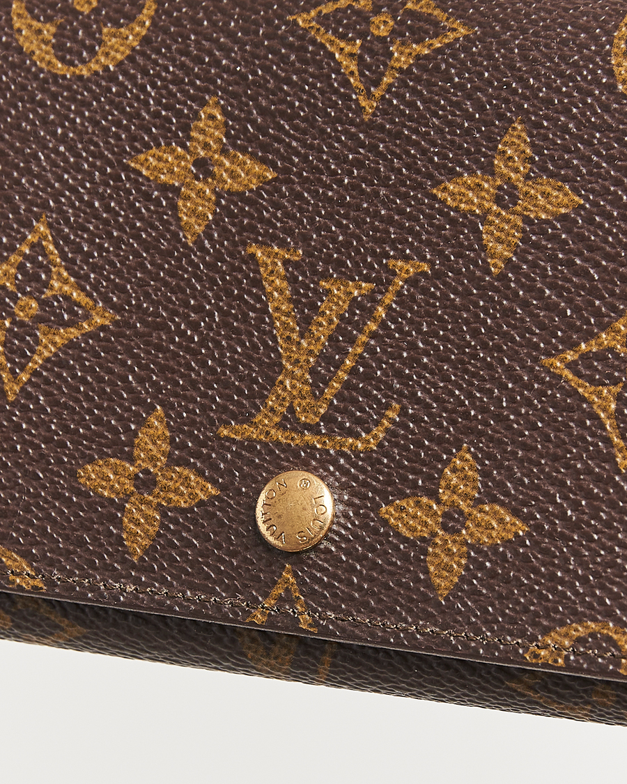 Herr | Louis Vuitton Pre-Owned Porte Monnaie Billets Trésor Wallet Monogram | Louis Vuitton Pre-Owned | Porte Monnaie Billets Trésor Wallet Monogram