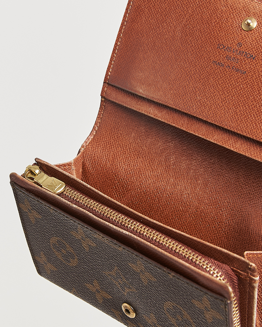 Herr | Louis Vuitton Pre-Owned Porte Monnaie Billets Trésor Wallet Monogram | Louis Vuitton Pre-Owned | Porte Monnaie Billets Trésor Wallet Monogram