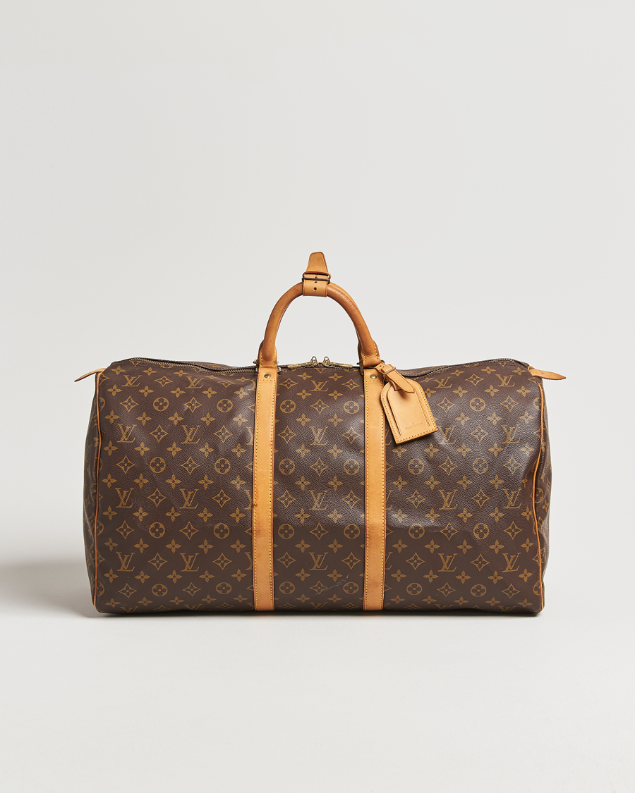 Herr | Pre-Owned & Vintage Bags | Louis Vuitton Pre-Owned | Keepall 55 Monogram