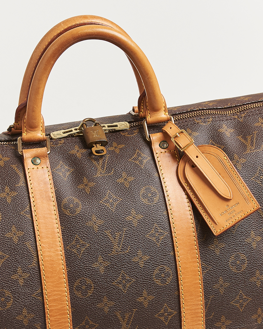 Herr | Pre-Owned & Vintage Bags | Louis Vuitton Pre-Owned | Keepall 55 Monogram