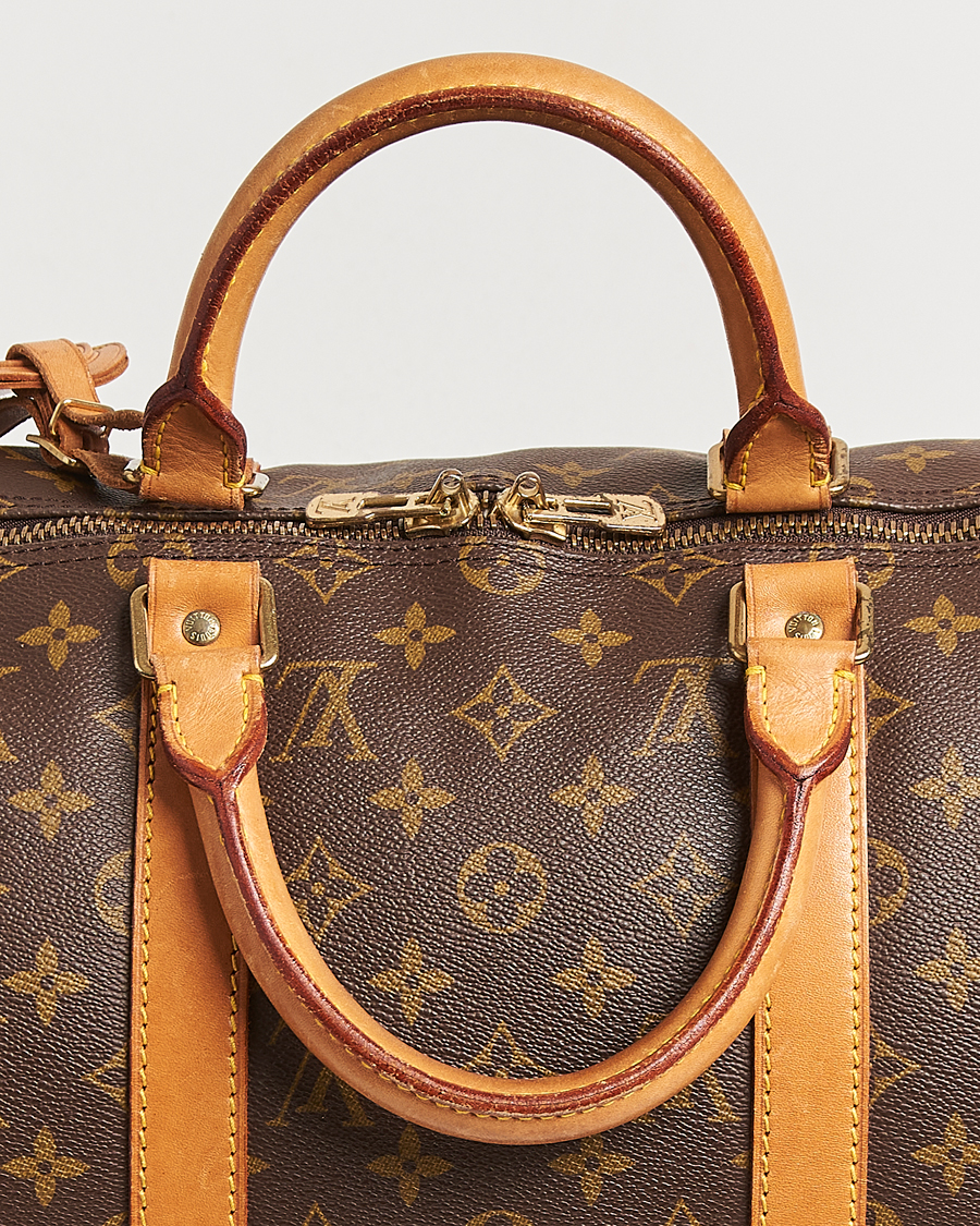 Herr | Pre-Owned & Vintage Bags | Louis Vuitton Pre-Owned | Keepall Bandoulière 50 Monogram