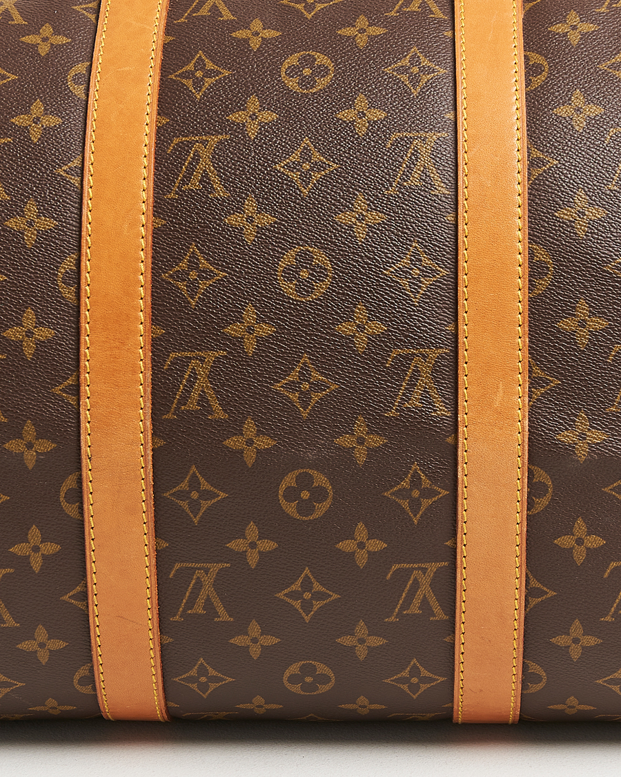 Herr | Pre-Owned & Vintage Bags | Louis Vuitton Pre-Owned | Keepall Bandoulière 50 Monogram