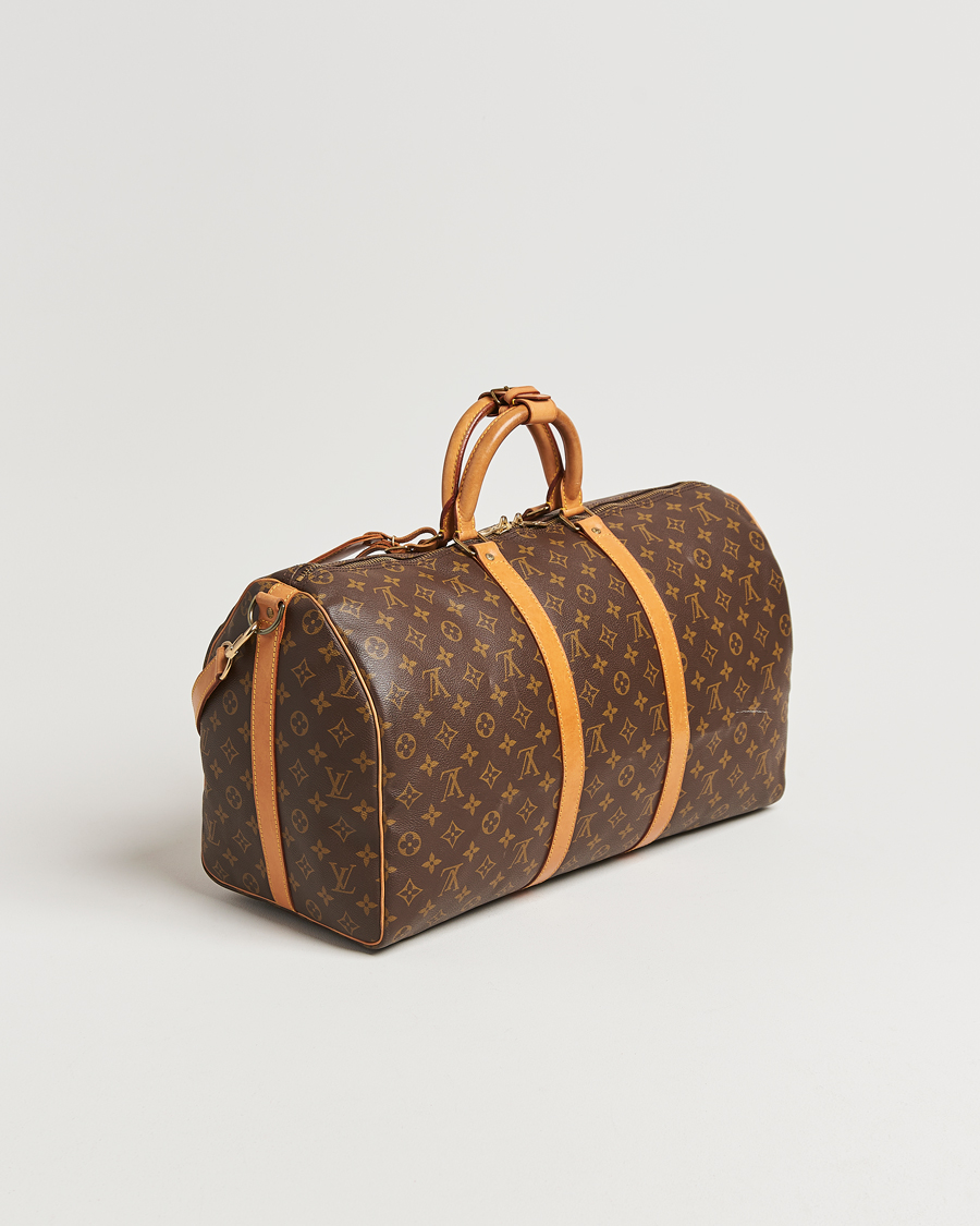 Herr | Pre-Owned & Vintage Bags | Louis Vuitton Pre-Owned | Keepall Bandoulière 50 Monogram