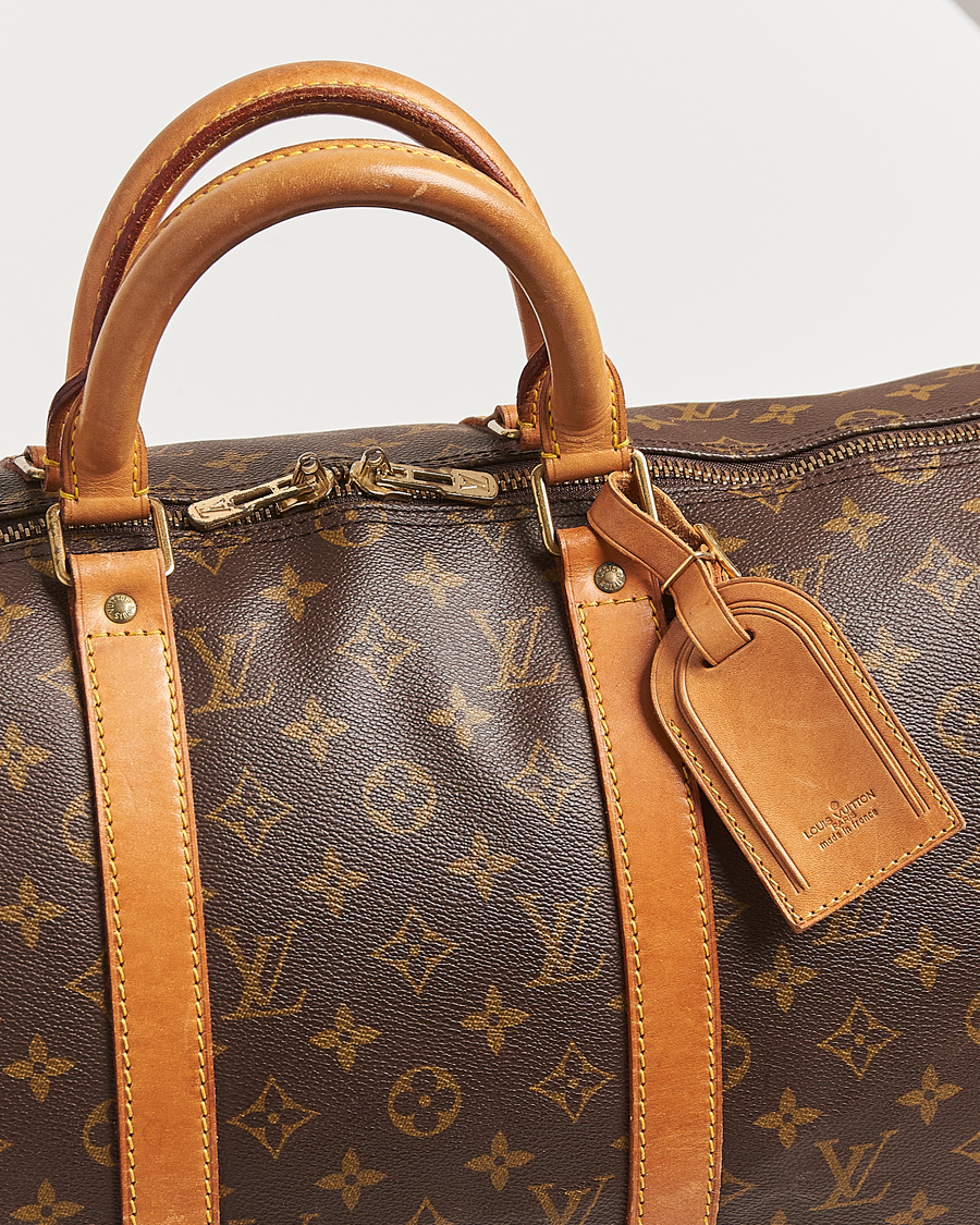 Herr | Pre-Owned & Vintage Bags | Louis Vuitton Pre-Owned | Keepall Bandoulière 50 Monogram