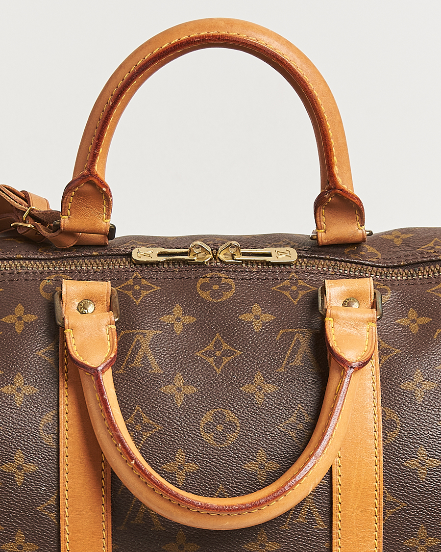 Herr | Pre-Owned & Vintage Bags | Louis Vuitton Pre-Owned | Keepall Bandoulière 50 Monogram