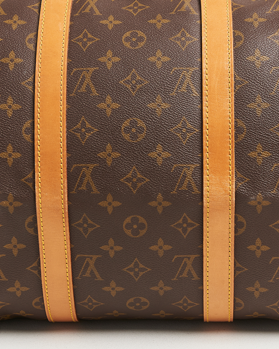 Herr | Pre-Owned & Vintage Bags | Louis Vuitton Pre-Owned | Keepall Bandoulière 50 Monogram