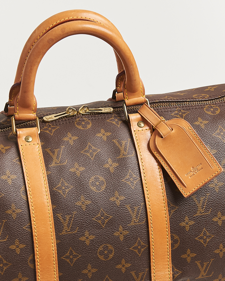 Herr | Pre-Owned & Vintage Bags | Louis Vuitton Pre-Owned | Keepall Bandoulière 50 Monogram