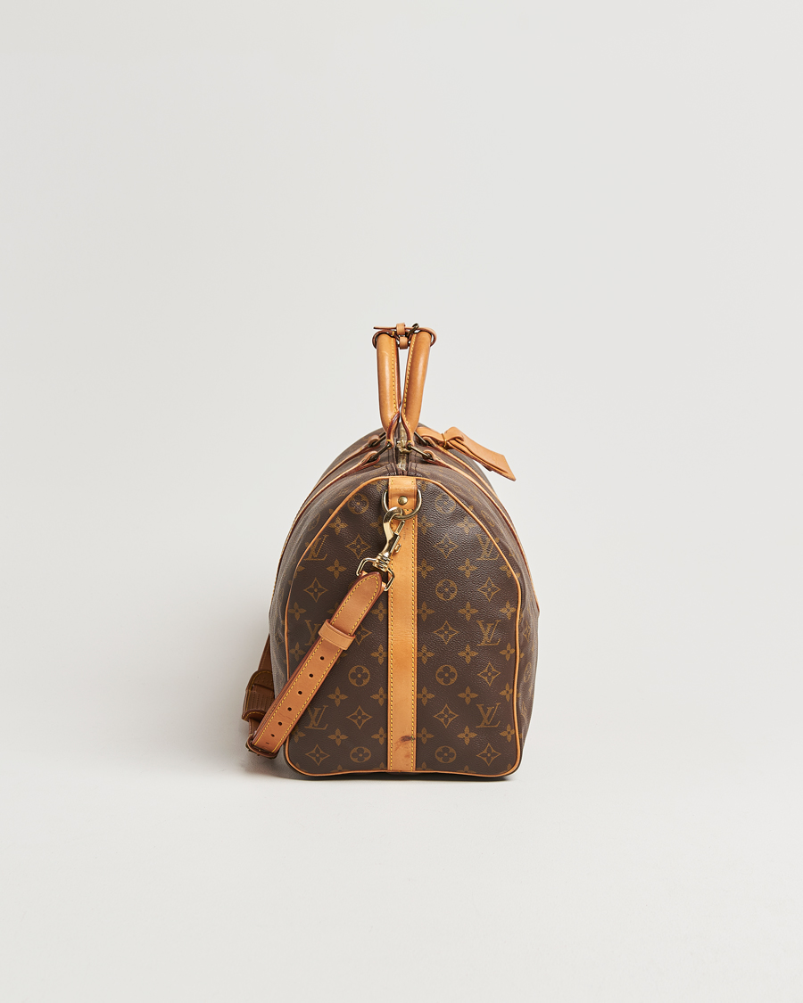 Herr | Pre-Owned & Vintage Bags | Louis Vuitton Pre-Owned | Keepall Bandoulière 50 Monogram