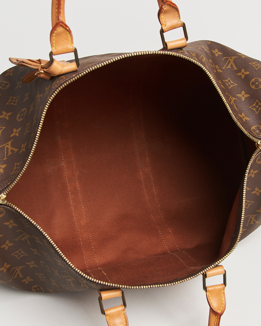 Herr | Pre-Owned & Vintage Bags | Louis Vuitton Pre-Owned | Keepall Bandoulière 50 Monogram