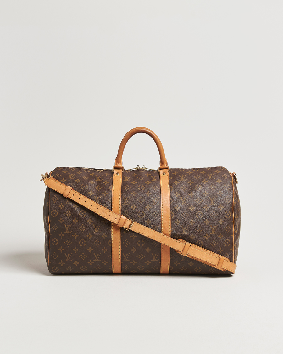 Herr | Pre-Owned & Vintage Bags | Louis Vuitton Pre-Owned | Keepall Bandoulière 50 Monogram