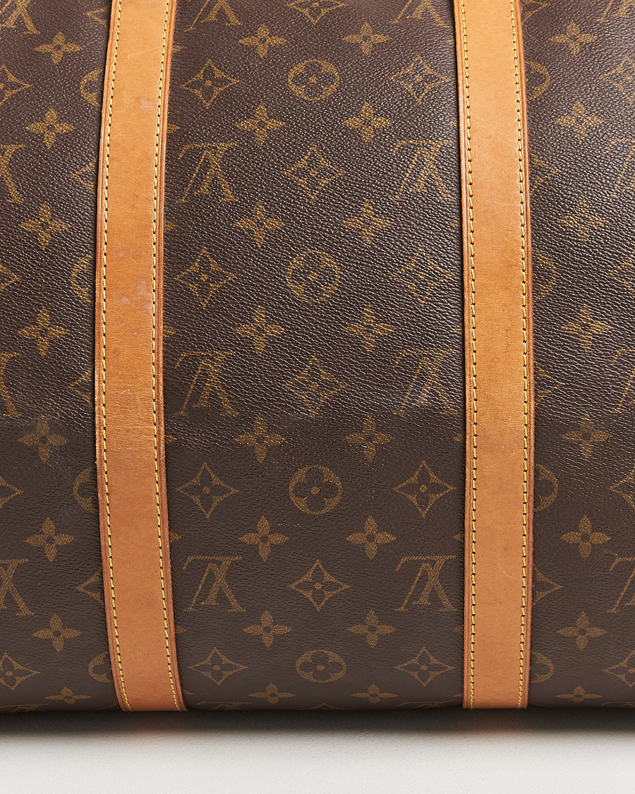 Herr | Pre-Owned & Vintage Bags | Louis Vuitton Pre-Owned | Keepall Bandoulière 50 Monogram